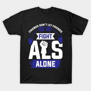 Als Awareness Friends Support T-Shirt